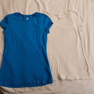 Justice 2 girls size 14 tshirts